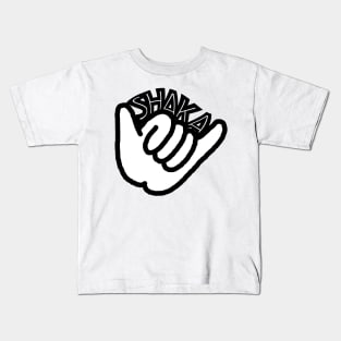 Shaka Hang Loose Design Kids T-Shirt